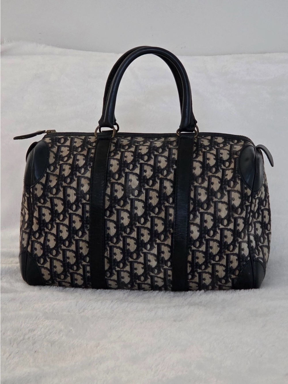 Dior Boston Bag in Navy